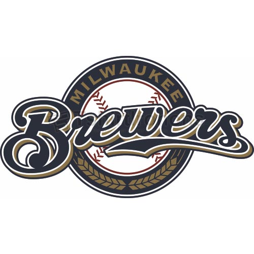 Milwaukee Brewers T-shirts Iron On Transfers N1702 - Click Image to Close